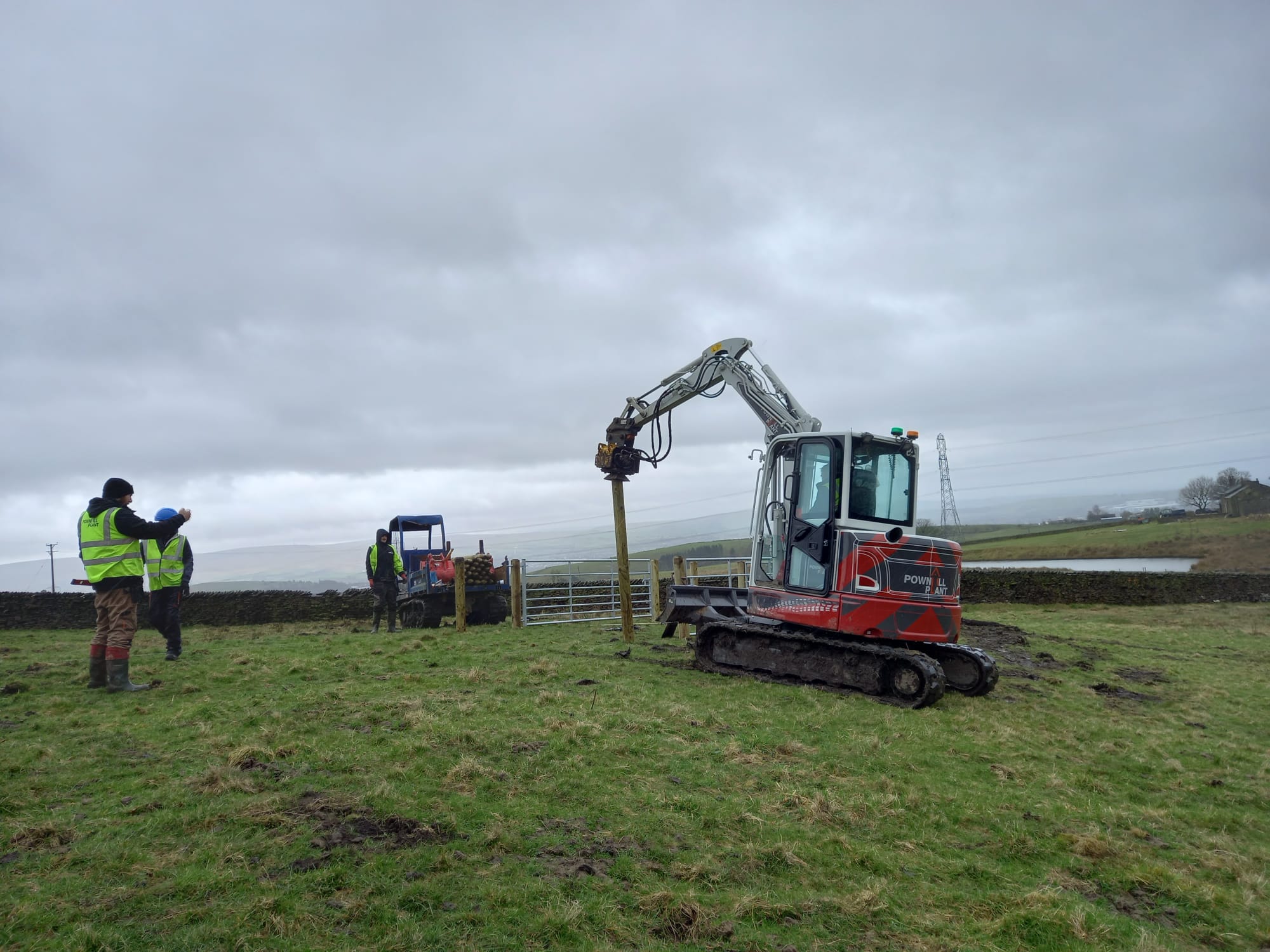 New ponds for Moorland Home