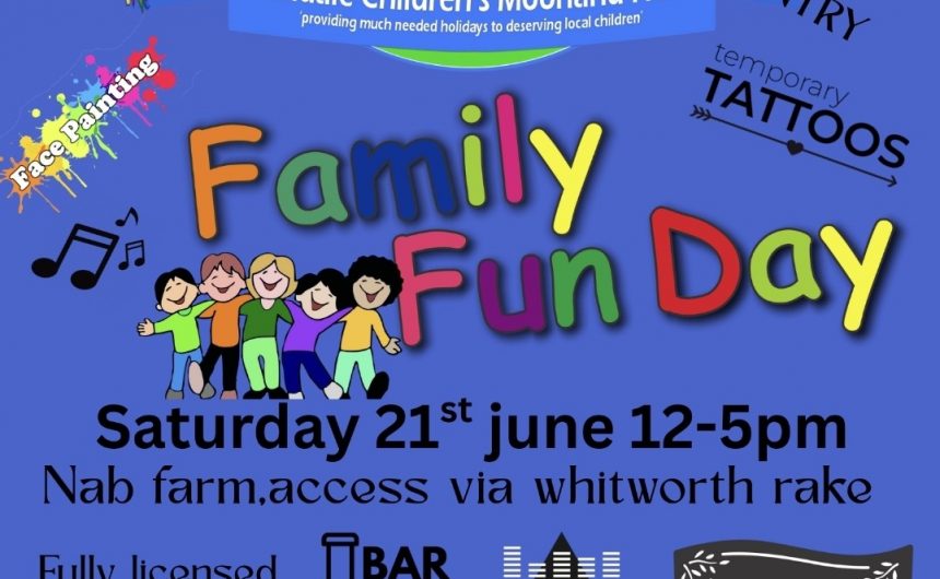 Family Fun Day Saturday 21st June 2025